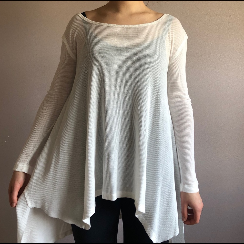Free People long sleeve tunic top
